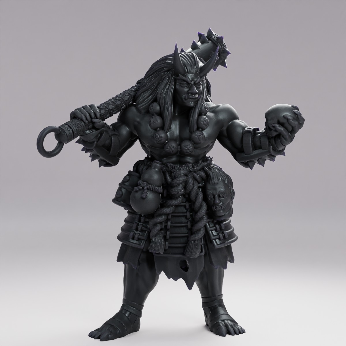 Hot Goblin. 鬼の首狩り - TTRPGミニチュア | Hot Goblin